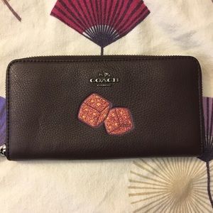 Coach clutch wallet